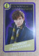 SUPER U MOMENTS MAGIQUES HARRY POTTER CARTE Neuve UN NOUVEAU COMMENCEMENT N° 1 NORBERT DRAGONNEAU - Andere & Zonder Classificatie