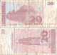 Macedonia 20 Denari 1993 P-10a Banknote Europe Currency Macédoine Mazedonien #5215 - Macédoine Du Nord