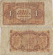 Czechoslovakia 1 Koruna 1953 P-78b Banknote Europe Currency Tchécoslovaquie Tschechoslowakei #5233 - Tchécoslovaquie