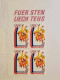 1976 Judo 4er Block Postfrisch 4er Block Ersttagsstempel - Briefe U. Dokumente