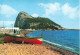 GIBRALTAR - Vue Sur Le Rocher De Gibraltar Depuis La Plage - Colorisé - Carte Postale - Gibraltar