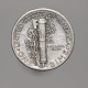 Etats-Unis / USA, Mercury, 1 Dime, 1944, D - Denver, Argent (Silver), TTB (EF), KM#140 - 1916-1945: Mercury (Mercure)