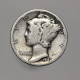 Etats-Unis / USA, Mercury, 1 Dime, 1942, D - Denver, Argent (Silver), TB (F), KM#140 - 1916-1945: Mercury