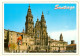 CPM- SANTIAGO De COMPOSTELA- Saint-Jacques De Compostelle - La Cathédrale -* 2 Scans - Santiago De Compostela