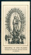 SANTINO - Madonna Di Don Placido - Santino Antico Con Preghiera. - Santini