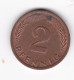 Une Pièce Monnaie  Allemagne  2  Pfennig  Année 1975  Frappe  D - 2 Pfennig