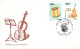 PERÚ - FDC 4-10-1995 INSTRUMENTOS MUSICALES Mi #1532/33 / 679 - Perù