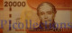 CHILE 20000 PESOS 2009 PICK 165a AU/UNC - Chili
