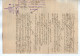 VP22.732 - SAINT JEAN D'ANGELY - Acte De 1913 - M. RAQUARD à MATHA Contre Mme & M. RENAUD à LES EDUTS - Manuscripten