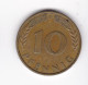 Une Pièce Monnaie  Allemagne   Deutschland   Germany  10 Pfennig  Année 1969  Frappe D  ( Plusieurs Annonces ) - 10 Pfennig