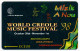 Dominica - World Creole Music Festival - 266CDMA - Dominique