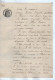 VP22.735 - Acte De 1911 - Vente De Terre Sise à VILLIERS COUTURE Par M. PINEAUD, Instituteur à PERIGNE à Mme LAITEUX - Manuscrits