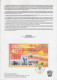 TAAF 1995 40ème Anniversaire De La Creation Du Territoire / Leaflet With M/s Used 1st Day Alfred Faure (AS173) - Blocks & Kleinbögen