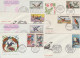 1960/1963 - OISEAUX / BIRDS - 15 ENVELOPPES FDC AFRIQUE FRANCOPHONE - FORTE COTE CATALOGUE - Otros - África