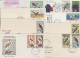 1960/1963 - OISEAUX / BIRDS - 15 ENVELOPPES FDC AFRIQUE FRANCOPHONE - FORTE COTE CATALOGUE - Autres - Afrique