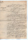 VP22.738 - SAINT JEAN D'ANGELY - Acte De 1909 - M. CLEYAUD à HOULETTE Contre Mme & M. OLLIER à NERE - Manuscripts