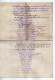 VP22.739 - Acte De 1908 - Vente De Terre Sise à SALEIGNES Par M. GAZEAU à BORDEAUX à M. GENEAU De ROMAZIERES - Manuscrits
