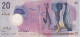 BILLETE DE MALDIVAS DE 20 RUFIYAA DEL AÑO 2015 - PEZ-FISH  (BANKNOTE) - Maldiven