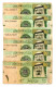 Saudi Arabia - Banknotes - 1 Riyal -  6 Pieces - All Fancy Serial Number -  Used Condition - Arabia Saudita