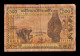 West African St. Senegal 500 Francs ND (1959-1965) Pick 702Km Bc F - États D'Afrique De L'Ouest