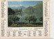 Calendrier-Almanach Des P.T.T 1986 Château De Vizille (38) Lac D'Annecy (74)-OLLER Département AIN-01-Référence 224 - Grossformat : 1981-90