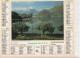 Calendrier-Almanach Des P.T.T 1986 Château De Vizille (38) Lac D'Annecy (74)-OLLER Département AIN-01-Référence 224 - Grand Format : 1981-90