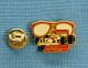 1 PIN'S //  ** FORMULE 1 / LUNETTE ROUGE ALAIN PROST ** . (A.B. Paris) - F1