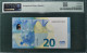 Delcampe - 20 EURO SPAIN 2015 DRAGHI V003B5 VH TEST NOTE SC FDS UNC. CERTIFICATE PMG 65 EPQ - 20 Euro