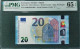 Delcampe - 20 EURO SPAIN 2015 DRAGHI V003B5 VH TEST NOTE SC FDS UNC. CERTIFICATE PMG 65 EPQ - 20 Euro