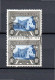 South Africa 1933 Old 10 Shilling Stamps (Michel 93/94) In Pair Nice Used - Used Stamps