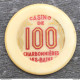 Jeton De Casino De CHARBONNIERES LES BAINS 100 - Casino