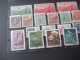 Asien China / VR China Ab 1940er Jahre * / Gestempelt Steckkarte Mit 17 Marken - Unused Stamps