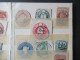 GB Ab Ca. 1870er Jahre Ganzsachen / GA Ausschnitte!!! Insgesamt 22 Stück + Eine Marke! - Postmark Collection