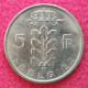 Monnaie Belgique - 1949 - 5 Francs - Type Cérès En Néerlandais - 5 Frank