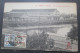 Indochine  Haiphong Docks Et Casernes   Cpa Bien Timbrée Kouang  Tcheou Obliteration Shanghai - Storia Postale