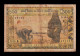 West African St. Senegal 500 Francs ND (1959-1965) Pick 702Kl Bc F - États D'Afrique De L'Ouest