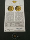 5 DOLLARS OR 2008 BE ELIZABETH II ARISTOTE 10000 EX.  ILES COOK / GOLD / 0.5g Or 999 - Islas Cook