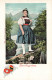 FOLKLORE - Costume - Bern Guggisberg - Femme En Costume Traditionnel - Colorisé - Carte Postale Ancienne - Costumi