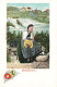 FOLKLORE - Suisse - Costume - Schaffhausen - Femme En Costume Traditionnel - Colorisé - Carte Postale Ancienne - Costumes