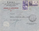 LETTERA 1938 1 L. + 1,50 PA AFRICA ORIENTALE TIMBRO MOGADISCIO SOMALIA ITALIANA (KP99 - Africa Oriental Italiana
