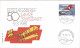 1981 Enveloppe 1er Jour 50 Ans De Swissair - Other & Unclassified