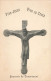 RELIGIONS ET CROYANCES - Vive Jésus - Vive Sa Croix -  Carte Postale Ancienne - Jésus