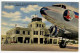 United States 1950 Postcard Jacksonville, Florida - Municipal Airport Administration Building; Eastern Airlines Airplane - Jacksonville