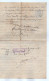 VP22.742 - CHEF BOUTONNE - 2 Actes De 1900/01 - Entre Mme CHATEAU Au Bois ( ILE DE RE ) & M. LAITEUX à VILLIERS COUTURE - Manuscripts