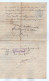 VP22.742 - CHEF BOUTONNE - 2 Actes De 1900/01 - Entre Mme CHATEAU Au Bois ( ILE DE RE ) & M. LAITEUX à VILLIERS COUTURE - Manuscrits