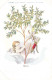 Publicité L'ECLAIR, Journal Politique - Ange Cupidon Accroché à L'arbre Sacré "Myrte" Signé Grandville  CPR - Werbepostkarten