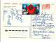 CARTOLINA POSTALE-INTERO RUSSO CON FRANCOBOLLO COMMEMORATIVO (RL213 - Enteros Postales