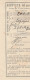 RICEVUTA PACCO CON LIRE 1 - TIMBRO PADOVA ANNI 40 (RX138 - Postal Parcels