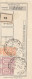 RICEVUTA PACCHI LIRE1+1+0,50 - TIMBRO MONZA VIA TORNEAMENTO 1940 (RX46 - Postal Parcels