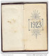 C-0794- Piccolo Calendarietto Da Portamonete No Barbiere 1923 - Petit Format : 1901-20